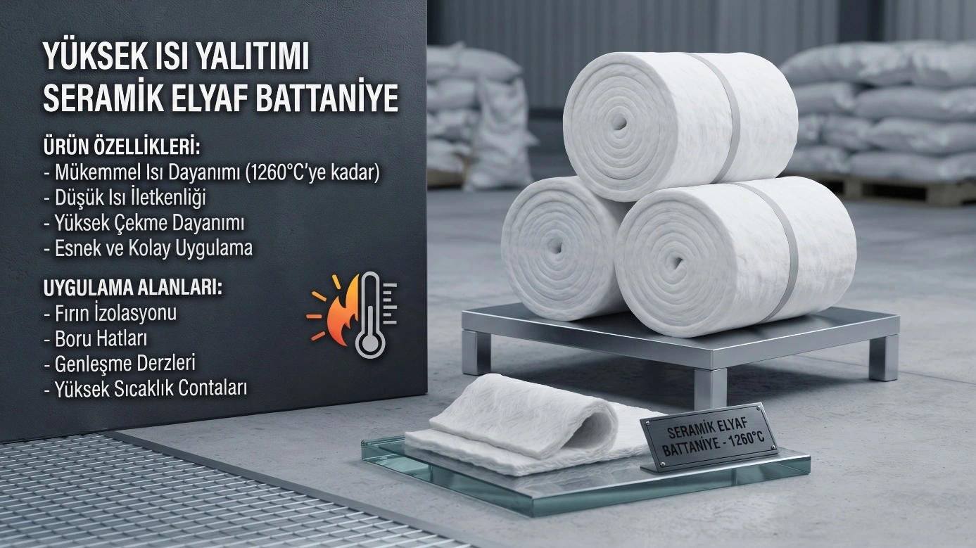 Seramik elyaf battaniye — MOREN ürün görseli 1